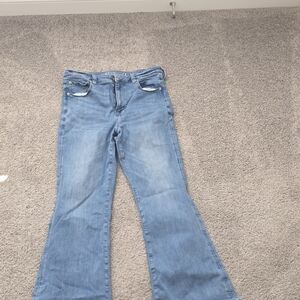 American Eagle Outfitters Light Blue Flare Jeans